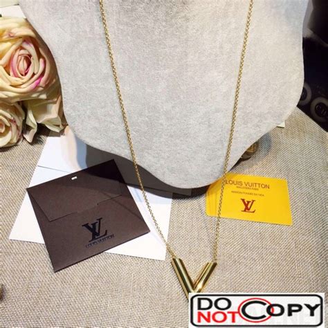 louis vuitton necklace v replica|louis vuitton pearl necklace.